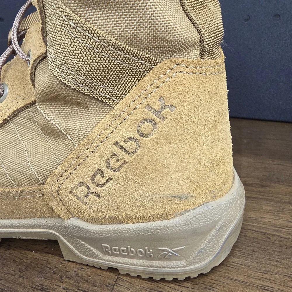 Reebok Strikepoint US Tactical Boots Mens 6.5M Coyote Brown Lightweight CM8940